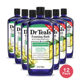 Dr Teal's Glow & Hydrate Foaming Bath with Avocado Oil & Essential Oils 34 fl oz (Pack of 12)