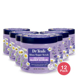 Dr Teal’s Shea Sugar Sleep Scrub with Melatonin Lavender & Essential Oils 19 oz (Pack of 12)