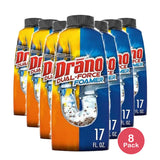Drano Professional Strength Foamer Clog Remover17Oz 8 Pack (Pack of 8)