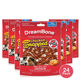 DreamBone Chicken Wrap Mini Dog Chews 6.6 Oz (Pack of 24)