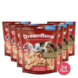 DreamBone Mini Bones Chicken & Vegetable Dog Treats (Pack of 24)