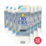 Dry Idea Clear Gel Antiperspirant And Deodorant Powder Fresh 3Oz (Pack of 12)