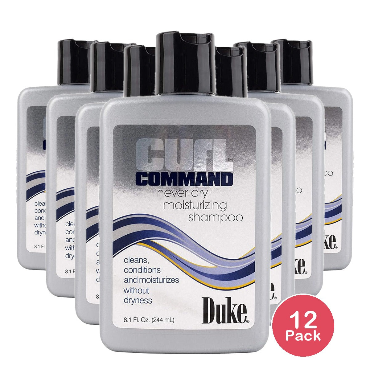 Duke 3 in 1 Detangling Shampoo 8.1 Oz (Pack of 12)