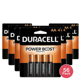 Duracell Coppertop AA Batteries 1.5V (Pack of 56)