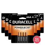 Duracell Coppertop AAA Alkaline Batteries 1.5V (Pack of 54)