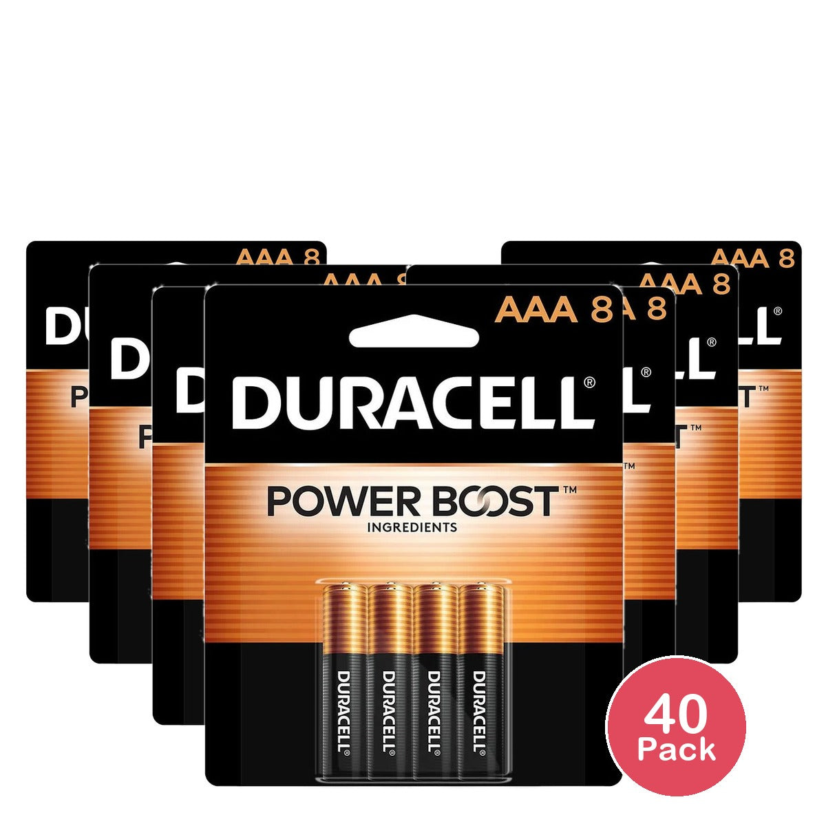 Duracell Coppertop AAA Batteries (Pack of 40)