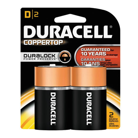Duracell 1.5V D Alkaline Batteries (Pack of 48)