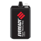 Eveready Super Heavy-Duty 6V Spring Terminal Carbon Zinc Lantern Battery 1209 (Pack of 12)