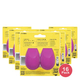 EcoTools Bioblender Makeup Sponge Duo For Liquid and Cream Foundation Biodegra2CT 1.07oz (image may vary) (Pack of 16)