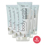 Eden BodyWorks Coconut Shea Body Wash 8 Oz (Pack of 6)