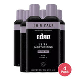 Edge Extra Moisturizing Mens Shave Gel Twin Pack 14 Made with Vitamin E to 14 fl oz(Pack of 4)