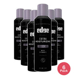 Edge Shave Gel Extra Moisturizing With Vitamin E7Oz (Pack of 6)