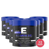 Elegance Extra Strong Protection Medium Hold Hair Gel 33.8 Oz (Pack of 12)