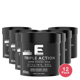 Elegance Triple Action Gel Strong Hold 16.9 Oz (Pack of 12)