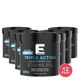 Elegance Triple Action Gel Strong Hold 33.8 Oz (Pack of 12)