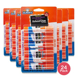 Elmer's Disappearing Purple School Glue Sticks 6 Count 1.26oz (Pack of 24)