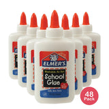 Elmers Washable School Glue Non Toxic 4Oz (Pack of 48)