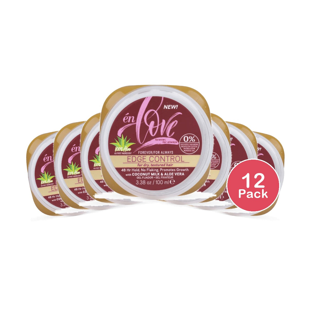 én Love Forever For Always Edge Control 3.38oz (Pack of 12)
