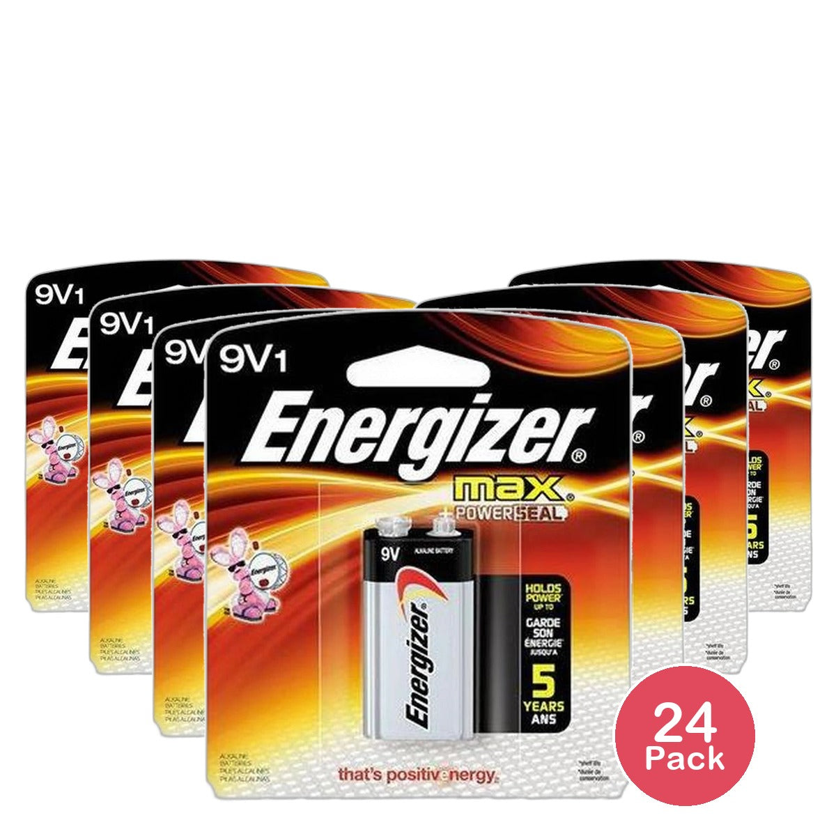 Energizer Alkaline Battery 522Bp9 V 0.48Oz (Pack Of 24)