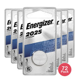 Energizer Lithium 3V Watch Battery Ecr-2025Bp 0.16Oz (Pack Of 72)