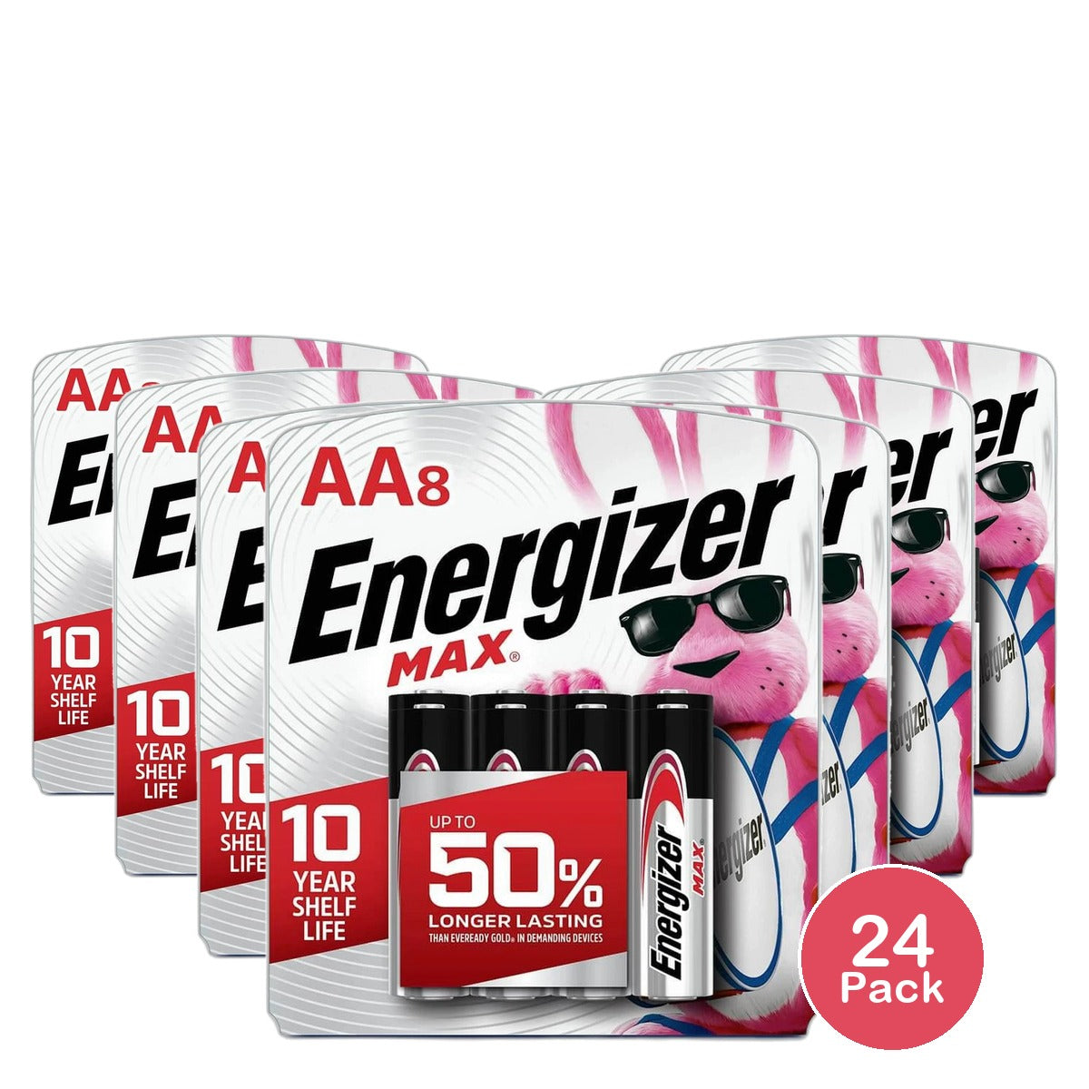 Energizer Max AA Alkaline Batteries 11Oz (Pack of 24)