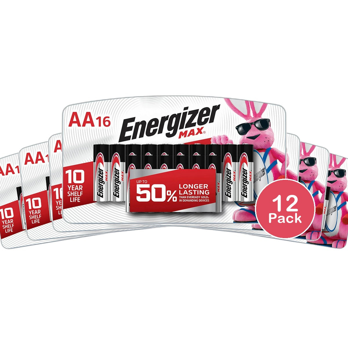 Energizer Max AA Alkaline Batteries 7Oz (Pack of 12)