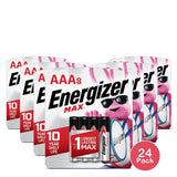 Energizer Max Alkaline Long Lasting Batteries Aaa 4Oz (Pack of 24)