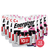 Energizer Max C4 Alkaline Battery4 Ea 0.32Oz (Pack Of 12)