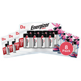 Energizer MAX D Batteries (Pack of 8)