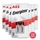 Energizer Mercury Free Alkaline Battery # A23Bpz-2 12 Volt 0.63Oz (Pack of 72)