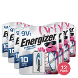 Energizer Ultimate Lithium 9 Volt Battery 1.28Oz (Pack Of 12)
