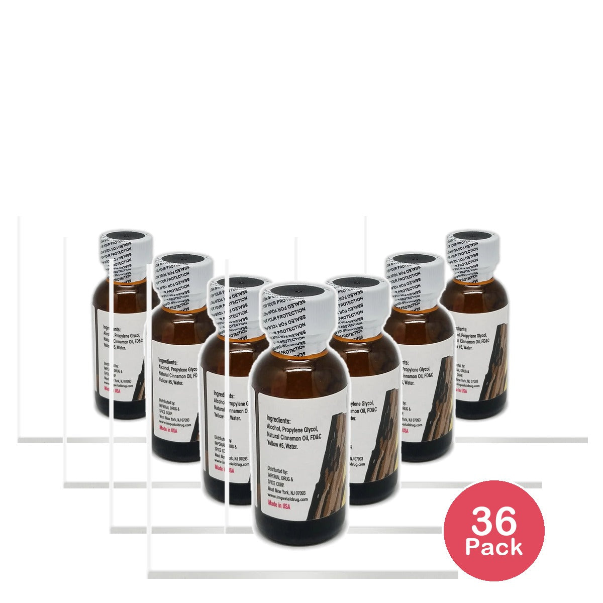 Espíritu De Canela 1 Oz. Cinnamon Spirit (Pack of 36)
