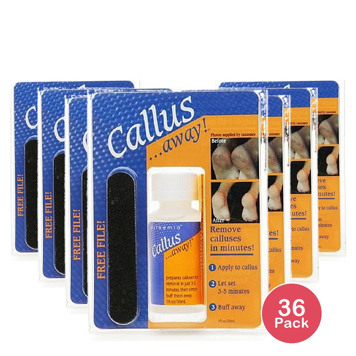 Esteem Callus Away 1 Oz (Pack of 36)