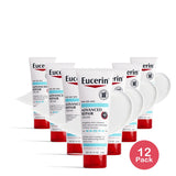 Eucerin Advanced Repair Body Cream for Very Dry Skin Unscented 8 oz(Pack of 12)
