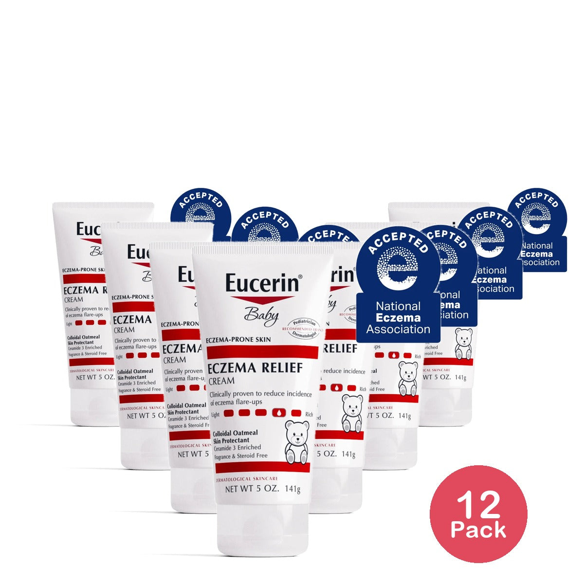 Eucerin Baby Eczema Body Crème - 5.0 oz(Pack of 12)