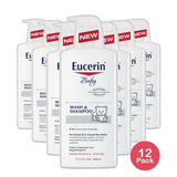 Eucerin Baby Soothing Wash and Shampoo 13.5Oz (Pack of 12)