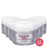 Eucerin Q10 Anti-Wrinkle Sensitive Facial Skin Creme 1.7Oz (Pack of 12)