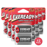 Eveready 1235Sw C2 Heavy Duty Batteries 7.2Oz (Pack of 12)
