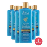 Every Strand Argan Oil with Macadamia Hydrating Shampoo  13.5 fl oz 13.5 Fl. Oz (Pack of 6)