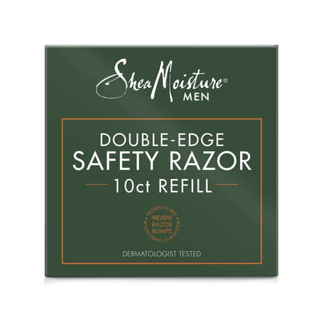 SheaMoisture Men Razor Blades Single Blade 10 Count (Pack of 12)