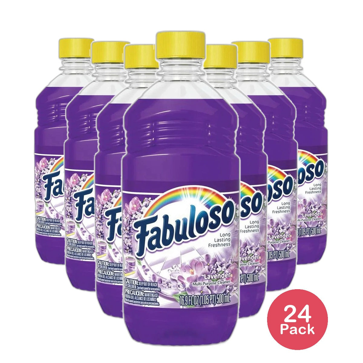 Fabuloso Multipurpose Cleaner Lavender Scent 16.9Oz (Pack of 24)