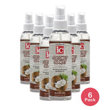 Fantasia Coconut Oil Mist 178ml/ 6 oz (Pack of 6)