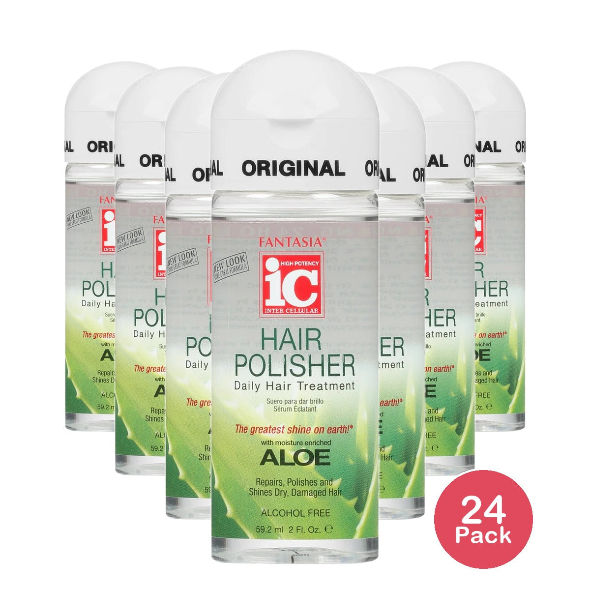 Fantasia Hair Polisher Daily Hair Treatment Regular 2 oz (Pack of 24)