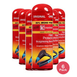 Fantasia High Potency IC Original Heat Protector Straightening Serum, 6 fl. oz., Chemically Damaged, Unisex. (Pack of 6)