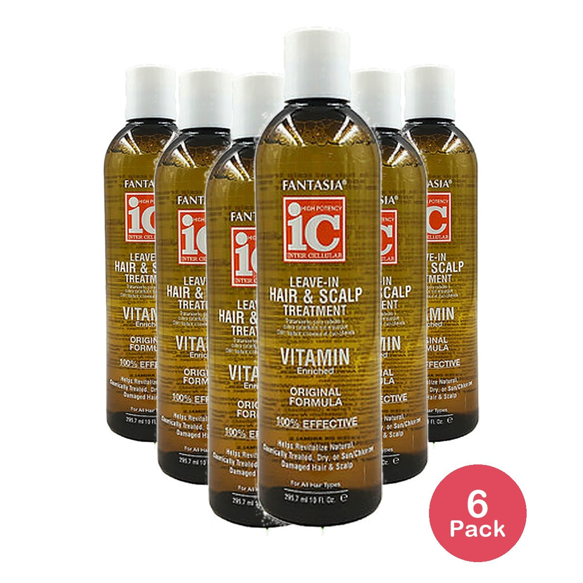 Fantasia Leave-In Treatment 10 Oz (Pack of 6)