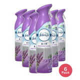 Febreze Air Freshener Mediterranean Lavender 8.8Oz (Pack of 6)