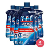 Finish Jet-Dry Rinse Aid, Dishwasher Rinse Agent and Drying Agent, 23 fl Oz (Pack of 6)