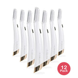 Finishing Touch Flawless Dermaplane Glo Lighted Facial Exfoliator White and Rose Gold 4.48Oz (Pack of 12)