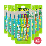 Firefly Kids Sloths Value Toothbrushes 4 Ea (Pack of 24)
