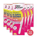 First Response Early Result Pregnancy Test Kit 1Oz (Pack Of 12)